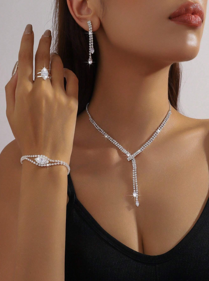 Luxe Crystal Jewelry Set