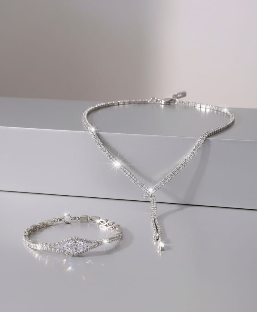 Luxe Crystal Jewelry Set